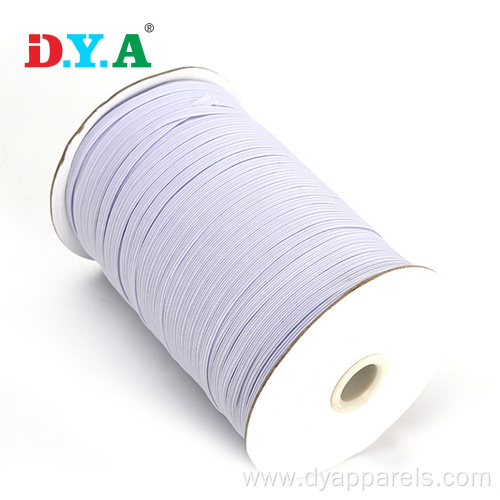 3mm Width Braided Elastic Band for Sewing